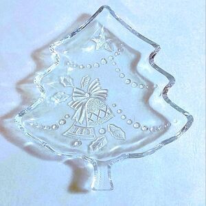 MIKASA CRYSTAL TREE CANDY DISH